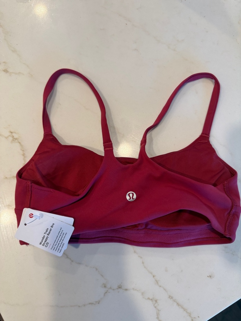 lululemon athletica Women's Raspberry Red Strappy Sports Bra